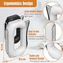 ACVITA Heated Fascia Knife  Electric Muscle Massager & Gua Sha Tool for Deep Tissue Release, Pain Relief, Muscle Recovery, and Relaxation (White)