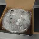 Bzayeat 13-Inch Nonstick Hybrid Frying Pan with Lid, Ceramic Coated Tri-Ply Stainless Steel Induction Chef's Pan, Large Skillet, PFOA Free, Oven & Dishwasher Safe for All Stoves, Detachable Handle