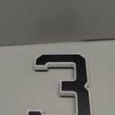 ISUNMEA 9 Inch Solar Lighted House Numbers for Outside, Light Up Waterproof LED Address Numbers Signs for Houses, Large Personalized Illuminated Exterior Modern House Numbers Light (3-Black, 9IN)