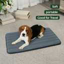 BALANCE Dog Crate Pad, Dog Foam Crate Mat Kennel Pad, Washable Water-Resistant Pet Bed Flat Dogs Cage Mat for Large Dogs