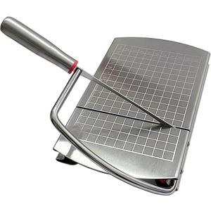 Cheese slicer, stainless steel multifunctional cheese slicer, suitable for cutting block cheese, butter, vegetables, sausages, bread