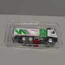 TAKGUD Street Sweeper Truck with Open-able Doors, 11.5" Big Trash Truck with Lights and Sounds, Friction Powered Garbage Toys Gift for Boys Girls Kids