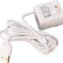 Cat Water Fountain Pump, Pet Cat Fountain Pump Replacement, Quiet Prevent Dry Burning USB Powered DC Brushless Motor Water Dispenser