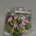 LSKYTOP Artificial Green Eucalyptus Leaves Wreaths with Butterfly and Daisy Flower Faux Kitchen Cabinet Wreaths for Apartment Door Wall Window Decor,10 inch