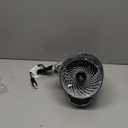 Vornado Pivot3 Compact Air Circulator Fan with Pivoting Axis, 3 Speed Settings, Removable Grill for Cleaning, Perfect for Home, Office, Dorm Use, Black