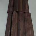 Bamboo Placemats Set of 8, Dining Table Placemats Heat-Resistant, Durable and Sturdy, Wooden Square Placemats for Kitchen, Table Protection, Dining Room (8pc) (Color 1)