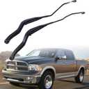 1 Pair 42765 Front Windshield Wiper Arm Kit For 2009-2016 Dodge Ram | Compatible with Dodge Ram 1500 2500 3500 4500 5500 Replacement 55277449AC55277450AB