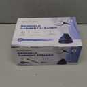 BEAUTURAL Steamer for Clothes, Portable Handheld Garment Fabric Wrinkles Remover, Aluminun Heating Plate, 35-Second Fast Heat-up, Large Detachable Water Tank (Only for 120V) (Blue&White)