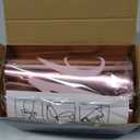 Wonderjune 30 Inch Big Car Bow - Giant Sweet 16 Birthday Bow Gift Wrapping Decoration for Surprise Party, Birthday Decorations(Rose Gold)
