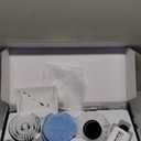 Electric Spin Scrubber, Full-Body IPX7 Waterproof Cordless Shower Scrubber with 4 Replaceable Heads, Upgraded Extension Handle, 2H Work Time, 2 Speeds for Bathroom Shower Tile Glass (Black)