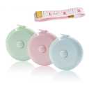 3 Pack Tape Measures Retractable Measuring Tape for Body, 60-Inch 1.5 Meter Dual Sided Flexible Ruler for Craft Fabric Cloth Sewing Tailor Weight Loss Body Measuring Tape (Macaron Blue, Pink, Green)