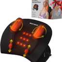 Weyais Neck Massager Pillow, Neck and Shoulder Relaxer with Heat, 3 Modes and Strengths, Neck Massager for Pain Relief Deep Tissue, Remote Control, Gifts for Mom Dad Friends, Black01
