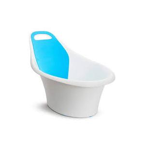 Munchkin Sit & Soak Baby Bath Tub, 0-12 Months, White, 25 x 16.25 x 15 Inch