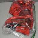 keaiyouhuo Girls Rise Red Costume Kids Princess Costume Halloween Cosplay Outfits with Short Sleeves Jacket Top Flared Pants Size 130