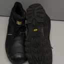 DRKA Water Resistant Steel Toe Work Boots For Men,6'' EH-Rated Safety Boots(19977-blk-13)