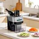 5-In-1 Electric Vegetable Chopper, Commercial Vegetable Slicer