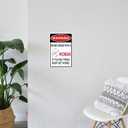 Funny Aluminum Metal Sign (12x8 Inch) - "Never Argue with a Woman If You Win" Wall Art | Good Gift for Friends, Ideal Decor for Study, Entryway, Living Room & Bar | Durable, Weather-Resistant Home Decor (121)