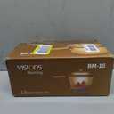 Vintage Corning Visions Visionware 1.5L Amber Sauce Pan Pot w/ Lid