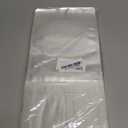 Kingrol 100 Ct 7 x 10.25 Inch Clear Stand Up Food Pouch Bags with Resealable Lock Seal Zipper, Heat Sealable Packaging Bags for Food Storage