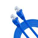 GE Pro 14ft Cat6 Ethernet Internet Cable, Blue