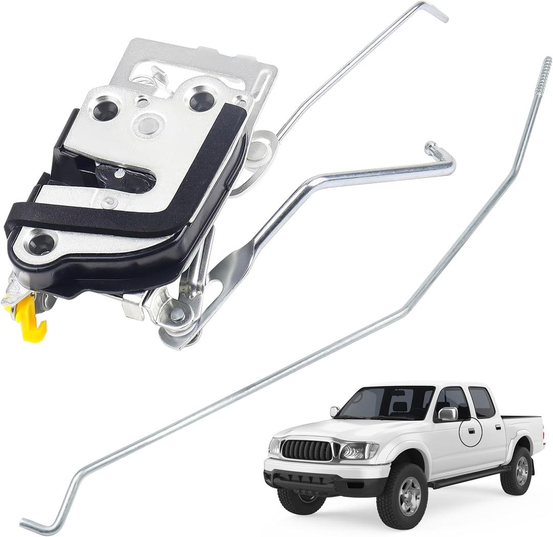 69320-04010 Driver Side Door Latch Lock Front Left - Compatible with 1998 1999 2000 2001 2002 2003 2004 Toyota Tacoma, for Manual Door Lock Latch