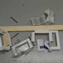 Safety Innovations No Hole Stairway Baby Gate Mounting Kit - Fits Posts from 2 3/4 inches to 3 1/2 inches Wide with Square or Round Tops - No Adhesives On Or Screws in Your Posts, (1-Pack)