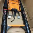 SINMEIRUN 20.3 FT Telescoping Ladder with Standoff Stabilizer, Aluminum Extension Ladder, 330 lbs Capacity, Multi-Purpose Collapsible Ladder for Home and Work; Orange