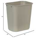 Rubbermaid Commercial Standard Series Wastebaskets