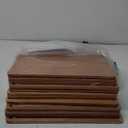 Eaasty 12 Set Extra Large Plain Cutting Board Bulk Heavy Duty Wood Cutting Boards Set with Juice Groove for Kitchen Wedding Housewarming Crafts Gifts, Pre Oiled (14" x 11",Walnut)