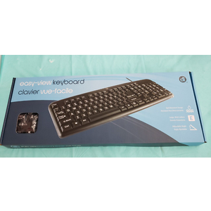 Digital Innovations Easy View USB Keyboard with Large Font
