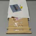 Moretoes 20 Pack Paper Bread Bags for Homemade Bread, 13.7x8.3x3.5 Inches, Sourdough Bread Bags with Tin Tie Tab and Clear Front Window, Includes 36 Label Seal Stickers