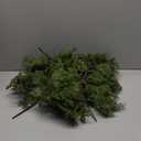 6FT Real Touch Cedar Garland - Artificial Christmas Garland Fake Green Faux Thick and Lush Pine Needles Garlands for Table Fireplace Mantle Holiday Home Indoor Outdoor Decor