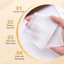 Pack of 25 Face Hand Wipes, 250 wipes, Lemon Travel Wipes Bulk for Butt, Hands, Face Cleaning, Daily Use (10 Wipes Per Pack)