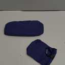 Mavogel Cotton Sleep Mask - 100% Handmade, Light Blocking Sleep Eye Mask with Updated Bending Nose Design, Soft Sleeping Mask for Women Men, for Sleep/Office/Naps, Includes Travel Pouch (Starry Blue)