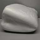 Baby Bassinet Mattress Pad 30"x15" Oval - Waterproof Bamboo Cover, Premium Foam, Breathable, Hypoallergenic, Non-Toxic Topper, for Cradle and Moses Basket