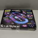 Hyper Burst Shockout Circuit Playset | Race and Battle! | Customizable Race Track & Micro Scale Cars | Over 600+ MPH Scale Speed!