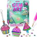 Dan&Darci Diamond Art Kit for Kids - Gem Painting - Arts & Crafts Kits for Ages 6-12 - Gifts for 6, 7, 8, 9, 10, 11, 12 Year Old Boy & Girl - Girls Birthday Toys Gift Ideas - Craft Activities