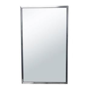 Commercial Restroom Mirror, 30" L x 18" W