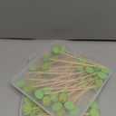 Tioncy 100 Pcs Green Olive Cocktail Picks 4.7 Inch Green Cocktail Toothpicks for Appetizers Decorative Bamboo Skewers Party Decorations Fruit Food Picks for Party Supplies