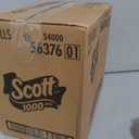Scott 1000 Toilet Paper, 18 Rolls, Septic-Safe, 1-Ply Toilet Tissue