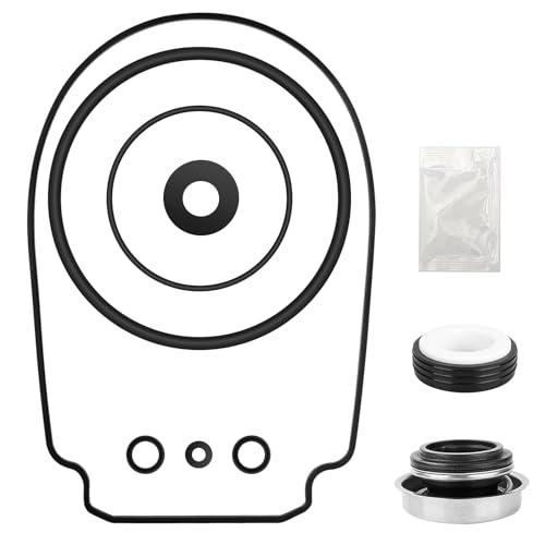O-Ring Rebuild Repair Kit Fit for Pentair Whisperflo/Intelliflo Pool Pump Seal Gasket, Impeller Gasket, PS-1000 Shaft Seal, Drain Plug/Lid/Diffuser O-Rings Series, for Pumps Built 2-1-2008 and Later