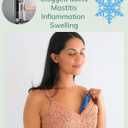 Breast Heating Pad & Cooling Gel Packs (x2) | Ice & Heat Therapy for Breastfeeding, Post Surgery Recovery, Mastectomy, Augmentation, Reduction | Hot & Cold