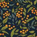 Blue Orange Green Wallpaper Peel and Stick Boho Leaves Floral Contact Paper Removable Waterproof Stick on Walls Countertop Cabinet Renter Friendly 17.5 x 118In