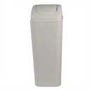 Obstnny 14 L / 3.5 Gallon Slim Plastic Trash Can for Narrow Spaces at Bathroom or Office, Bedroom, R