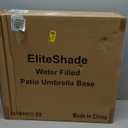 EliteShade Umbrella Base Water Filled Stand Market Patio Outdoor Heavy Duty Umbrella Holder (Black)