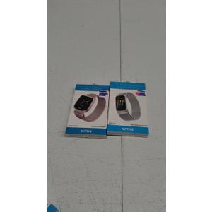 STAINLESS STEEL MESH BAND FOR USE WITH FITBIT VERSA ROSE GOLD 2 Pact