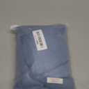 Dusty Blue Curtains 96 Inches Long for Living Room 2 Panel Sets Rod Pocket Window Sheer Curtains for Bedroom 52x96 Inch Length Gray Grey Blue