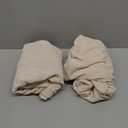 H.VERSAILTEX Velvet Stretch Couch Cushion Cover Plush Cushion Slipcover for Chair Loveseat Sofa Cushion Furniture Protector Seat Cushion Sofa Cover (2 Piece Medium Sofa Cushion Covers, Ivory)