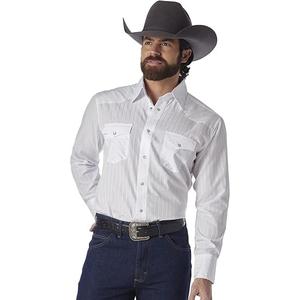 Wrangler Retro Long Sleeves Shirt, L White
