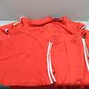 CHICME Women's Three Piece Outfits Striped Tape Patch Tank Tops Bomber Jacket with Sporty Pants Tracksuit Lounge Sets, M